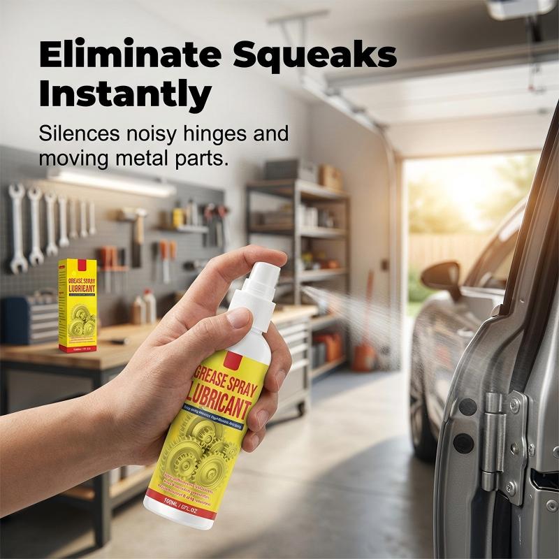 🛠️  Multi-Purpose Rust Remover & Lubricant Spray – Instant Squeak Eliminator – Metal Tool Restorer – Long-Lasting Protection 🧴