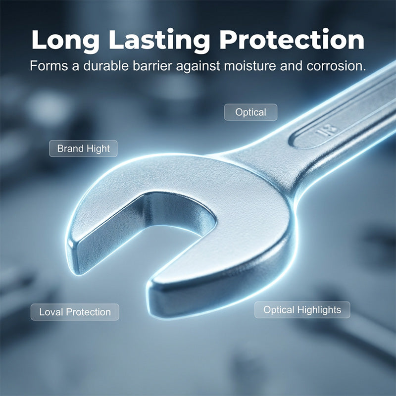 🛠️  Multi-Purpose Rust Remover & Lubricant Spray – Instant Squeak Eliminator – Metal Tool Restorer – Long-Lasting Protection 🧴