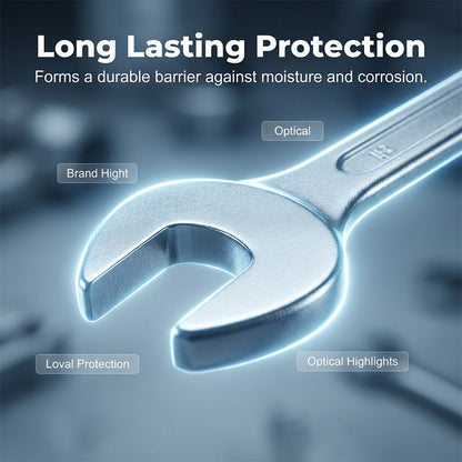 🛠️  Multi-Purpose Rust Remover & Lubricant Spray – Instant Squeak Eliminator – Metal Tool Restorer – Long-Lasting Protection 🧴