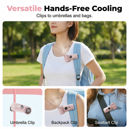 🌀💨Portable Clip-On Fan with LED Display