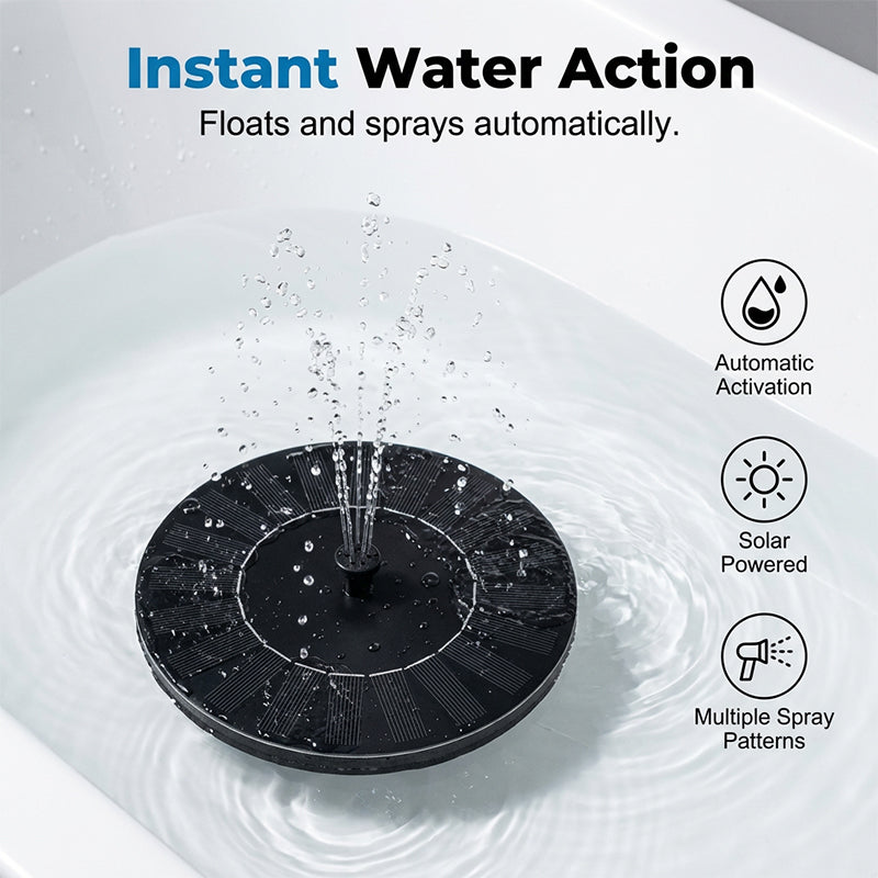 🌸LAST DAY SPECIAL PRICE!!🌸Interactive Floating Solar Water Spray Toy