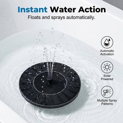 🌸LAST DAY SPECIAL PRICE!!🌸Interactive Floating Solar Water Spray Toy