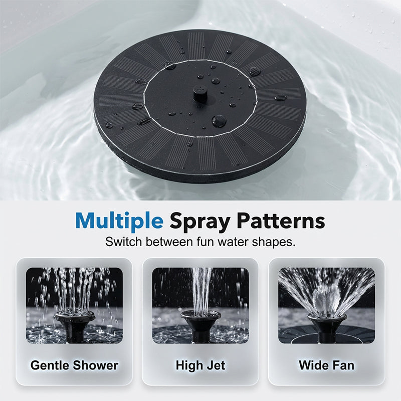 🌸LAST DAY SPECIAL PRICE!!🌸Interactive Floating Solar Water Spray Toy