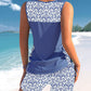 🥳OFERTA ESPECIAL DE VERANO🔥Traje de baño tankini de dos piezas estampado para mujer