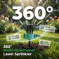 360° Coverage Precision Garden Irrigation Sprinkler