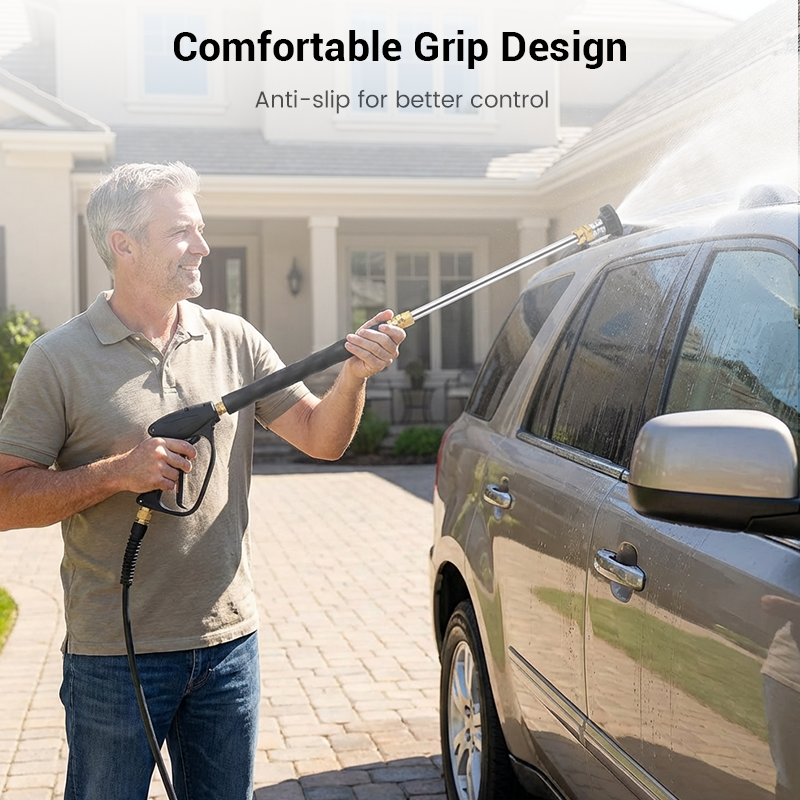 🚗 Multifunction High-Pressure Car Wash Wand