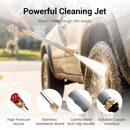 🚗 Multifunction High-Pressure Car Wash Wand