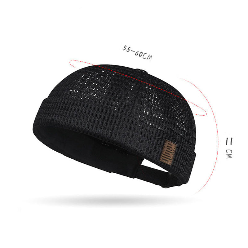 Lightweight Breathable Mesh Brimless Cap