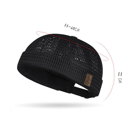 Lightweight Breathable Mesh Brimless Cap