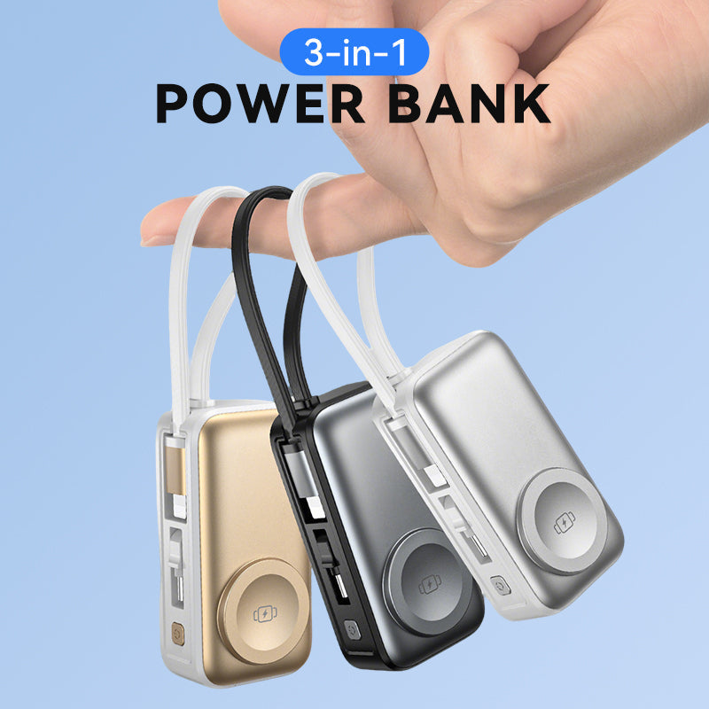 💥Last Day Special Sale 50% OFF✨All-In-One Magnetic Wireless Power Bank Pocket Travel Charger