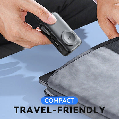 💥Last Day Special Sale 50% OFF✨All-In-One Magnetic Wireless Power Bank Pocket Travel Charger