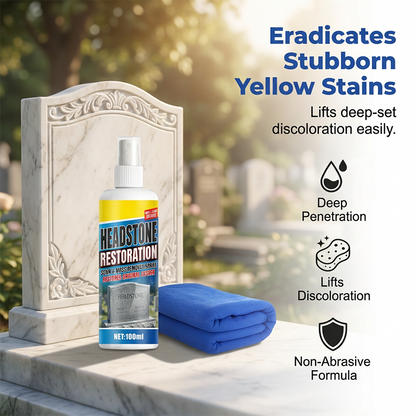 🎉Hot Sale 50% OFF🎉🎁Headstone Restoration & Cleaning Spray