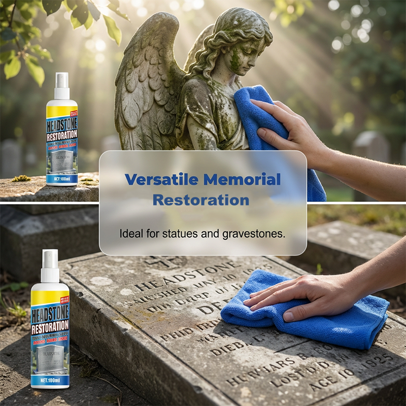🎉Hot Sale 50% OFF🎉🎁Headstone Restoration & Cleaning Spray