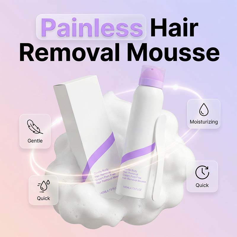 💜Gentle & Painless Hair Removal Cream Duo for Sensitive Skin