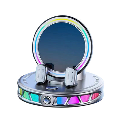 RGB Electric Car Phone Mount with Wireless Charging