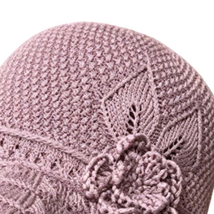 🥳SUMMER HOT SALE🥳💞50K+ SOLD!💥50% OFF! 🔥Women's Crochet Bucket Hat with Flower Accent