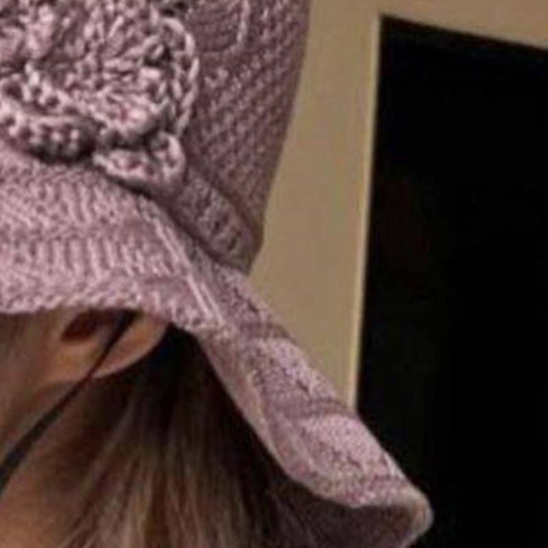 🥳SUMMER HOT SALE🥳💞50K+ SOLD!💥50% OFF! 🔥Women's Crochet Bucket Hat with Flower Accent