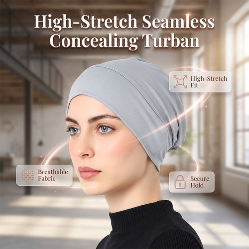 Soft Stretch Turban Cap for Women