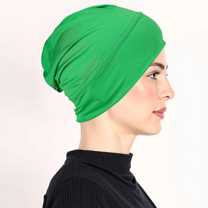 Soft Stretch Turban Cap for Women