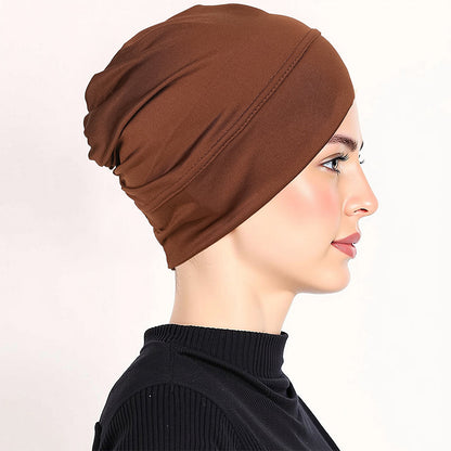 Soft Stretch Turban Cap for Women