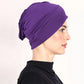 Soft Stretch Turban Cap for Women