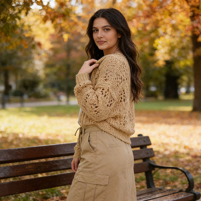 🌸LAST DAY SPECIAL PRICE!!🌸Women's Open Front Slouchy Knit Cardigan