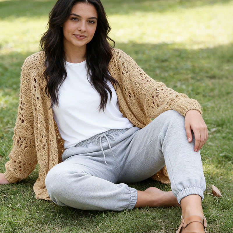 🌸LAST DAY SPECIAL PRICE!!🌸Women's Open Front Slouchy Knit Cardigan