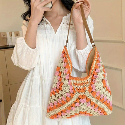 👜Women's Woven Bag – Lightweight, Crochet, Casual ✨
