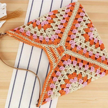 👜Women's Woven Bag – Lightweight, Crochet, Casual ✨