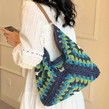 👜Women's Woven Bag – Lightweight, Crochet, Casual ✨