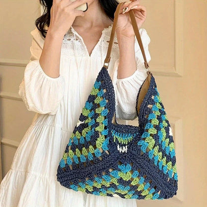 👜Women's Woven Bag – Lightweight, Crochet, Casual ✨