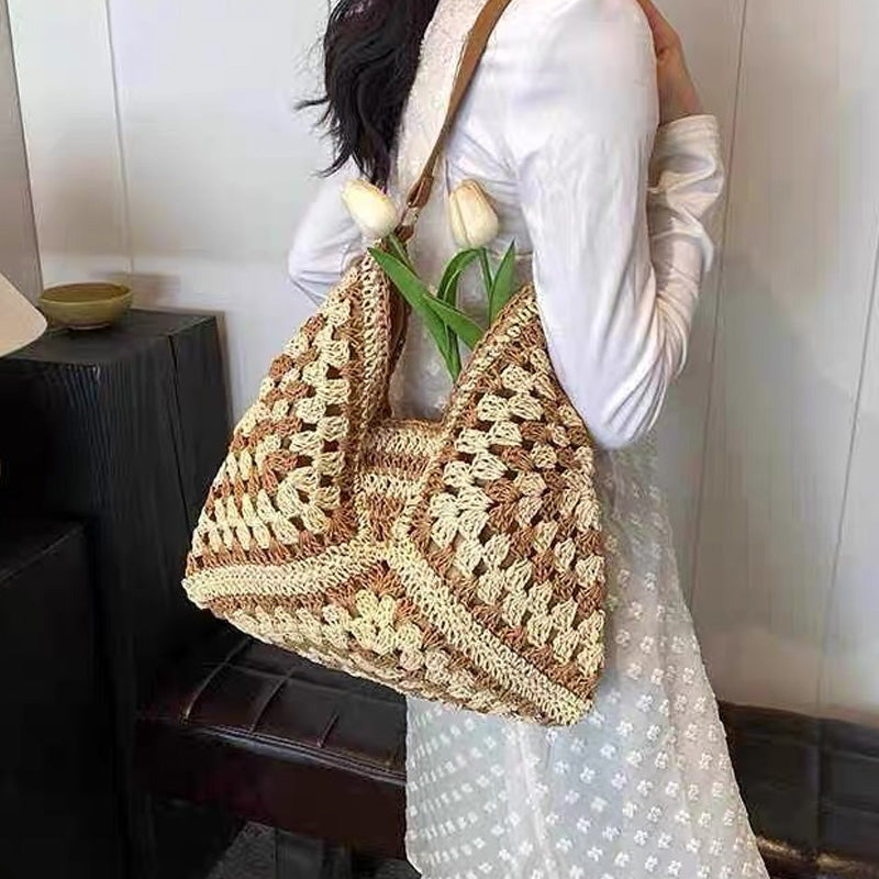 👜Women's Woven Bag – Lightweight, Crochet, Casual ✨