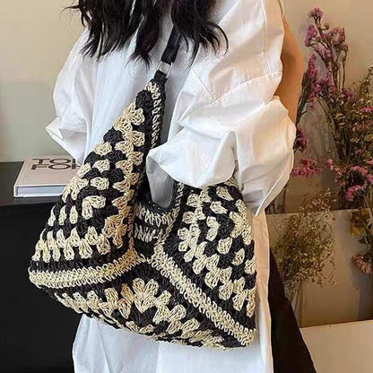 👜Women's Woven Bag – Lightweight, Crochet, Casual ✨