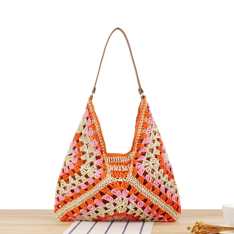 👜Women's Woven Bag – Lightweight, Crochet, Casual ✨