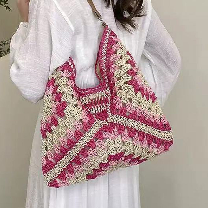 👜Women's Woven Bag – Lightweight, Crochet, Casual ✨