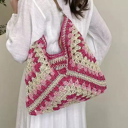 👜Women's Woven Bag – Lightweight, Crochet, Casual ✨