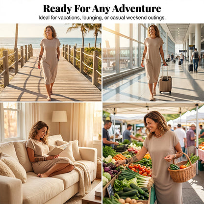 👟 Dress It Up or Down – Sandals, Sneakers, or Heels. One Midi Dress, Endless Looks. Limited Offer! 48% OFF
