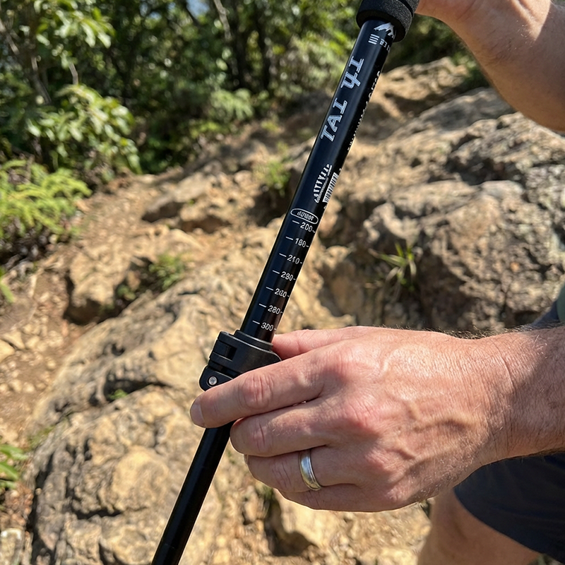 ⛰️ Adjustable Aluminum Alloy Trekking Pole – Durable, Shock-Absorbing, Lightweight 🌲