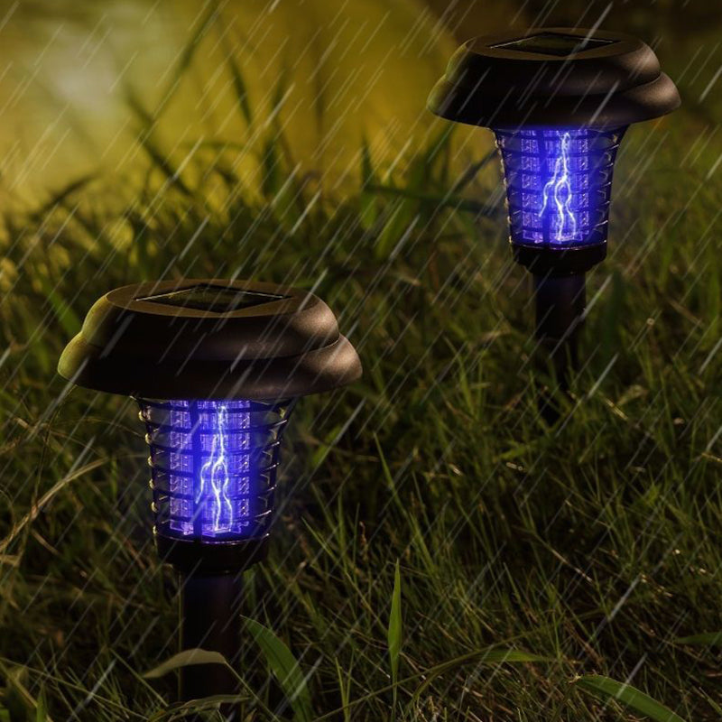 🥳2026 HOT SALE🥳⏰ 50% OFF! Solar Mosquito Zapper Lamp Stake – Auto on/off, dual power, waterproof. Keeps garden pest‑free. 🌙🛡️