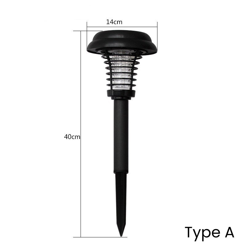 🥳2026 HOT SALE🥳⏰ 50% OFF! Solar Mosquito Zapper Lamp Stake – Auto on/off, dual power, waterproof. Keeps garden pest‑free. 🌙🛡️