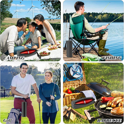 Golf Cooler Bag with Shoulder Strap，Holds 12 Cans, Insulated, Lightweight, Perfect For Course, Beach Or Picnic. Keep Drinks Cold! 🍺✨🏖️