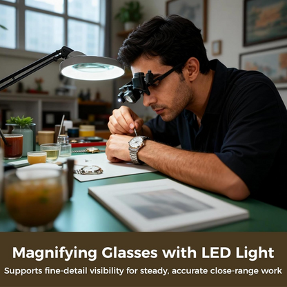 📢📢50% OFF !! ⏰Precision LED Magnifier for Electronics & Crafts