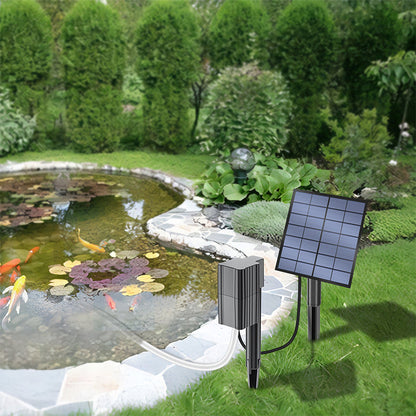 🥳2026 HOT SALE🐟 50% OFF! Solar Pond Aerator – Sun‑powered, no wiring. Boosts oxygen for fish & plants. Clean water, happy pond! 🌿✨