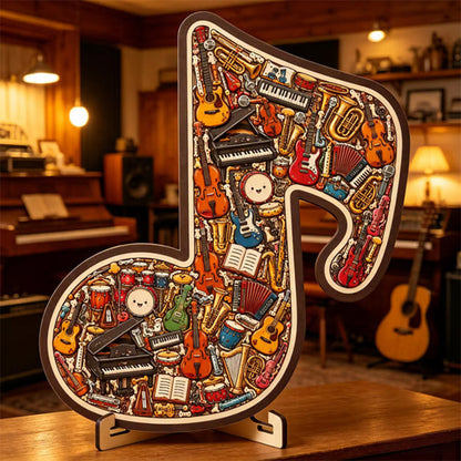 ⌛LAST DAY SALE ONLY ￡7.99!!🎵 Wooden Musical Note Puzzle – Handcrafted Brain Teaser for Music Lovers!  🧩 Perfect Gift • Eco-Friendly • Limited Stock! ⏳🇬🇧