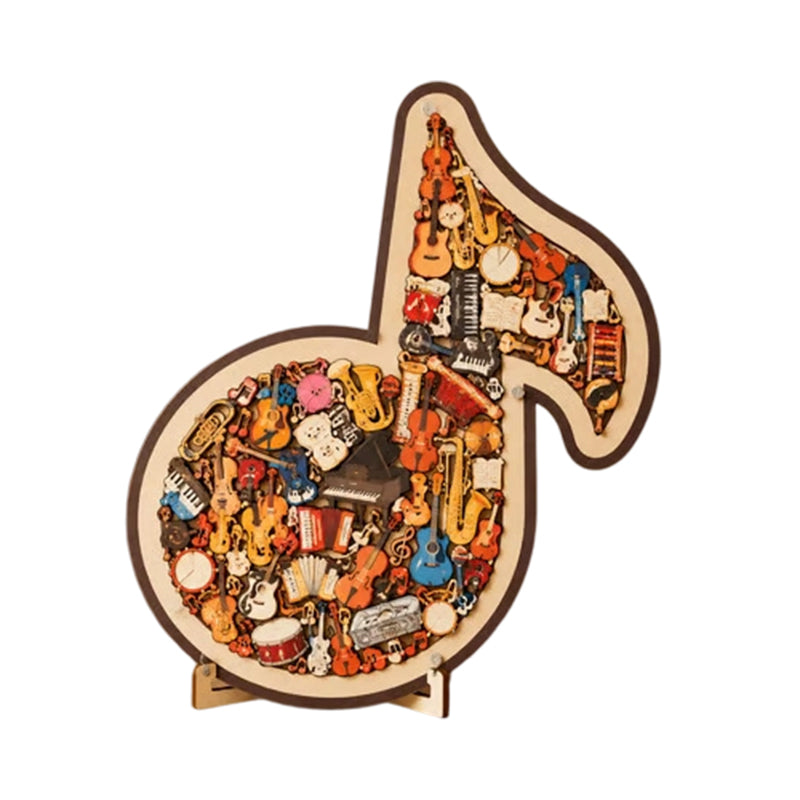 ⌛LAST DAY SALE ONLY ￡7.99!!🎵 Wooden Musical Note Puzzle – Handcrafted Brain Teaser for Music Lovers!  🧩 Perfect Gift • Eco-Friendly • Limited Stock! ⏳🇬🇧