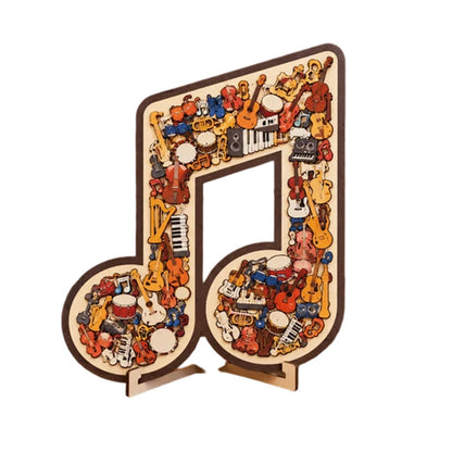 ⌛LAST DAY SALE ONLY ￡7.99!!🎵 Wooden Musical Note Puzzle – Handcrafted Brain Teaser for Music Lovers!  🧩 Perfect Gift • Eco-Friendly • Limited Stock! ⏳🇬🇧