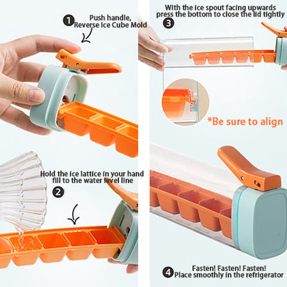 🔥Summer Hot Sale 49% OFF🔥One Handed De-Ice Ice Maker🧊