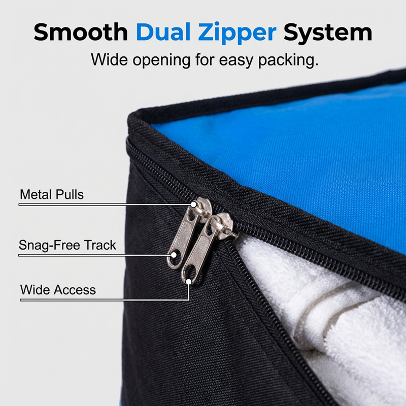 ⏰Last 4 hours Sale:£8.99!!🧳 Collapsible Storage and Moving Bag – Heavy-duty handles & zippered closure – Folds flat, perfect for moving, travel or closet organization – reusable & easy to clean 🏠