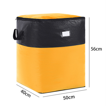 ⏰Last 4 hours Sale:£8.99!!🧳 Collapsible Storage and Moving Bag – Heavy-duty handles & zippered closure – Folds flat, perfect for moving, travel or closet organization – reusable & easy to clean 🏠