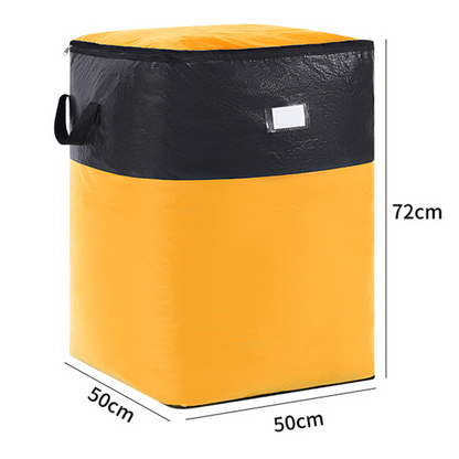 ⏰Last 4 hours Sale:£8.99!!🧳 Collapsible Storage and Moving Bag – Heavy-duty handles & zippered closure – Folds flat, perfect for moving, travel or closet organization – reusable & easy to clean 🏠